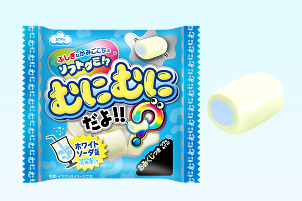 『むにむにだよミニパック（ホワイトソーダ味）』を新発売
