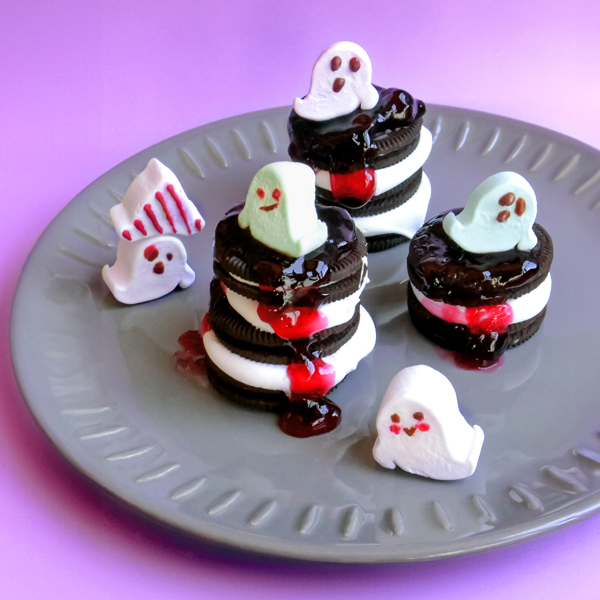 ハロウィン おばけのマシュマロ