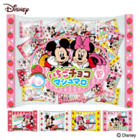 【ミッキー&ミニー】いちごチョコマシュマロ（袋入）