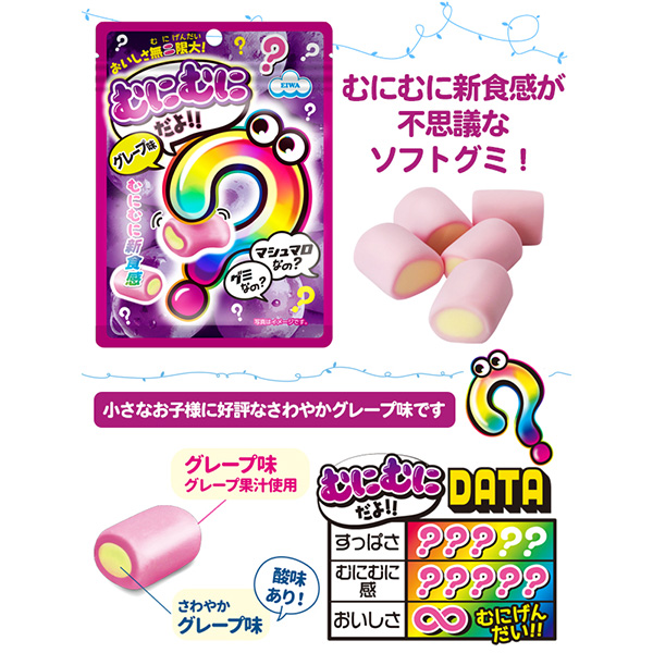 むにむにだよ（グレープ味）