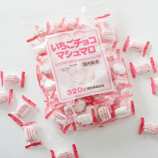 徳用 いちごチョコマシュマロ（個包装）