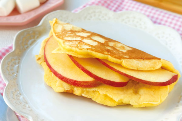 マシュマロオムレットパンケーキ