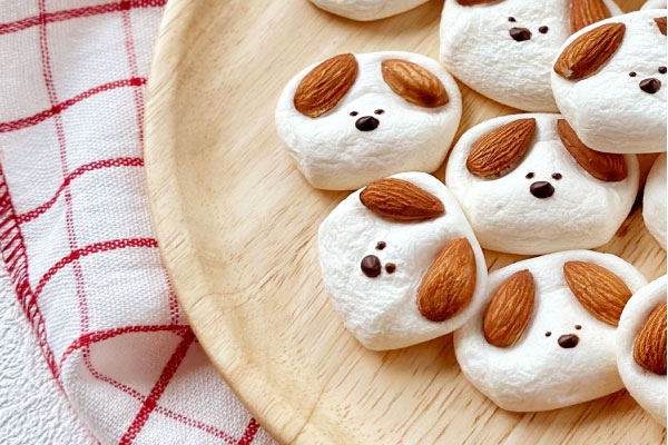 マシュマロわんちゃんクッキー