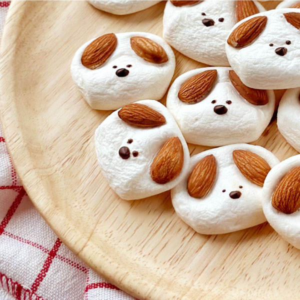 マシュマロわんちゃんクッキー