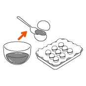 ①に③を挟みます。