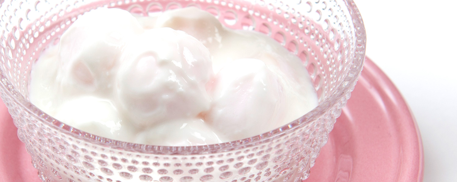 いちごマシュマロヨーグルト