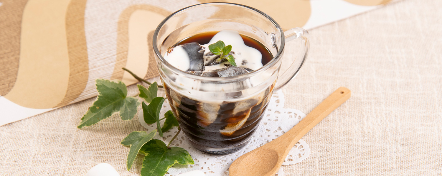 マシュマロ de コーヒーゼリー