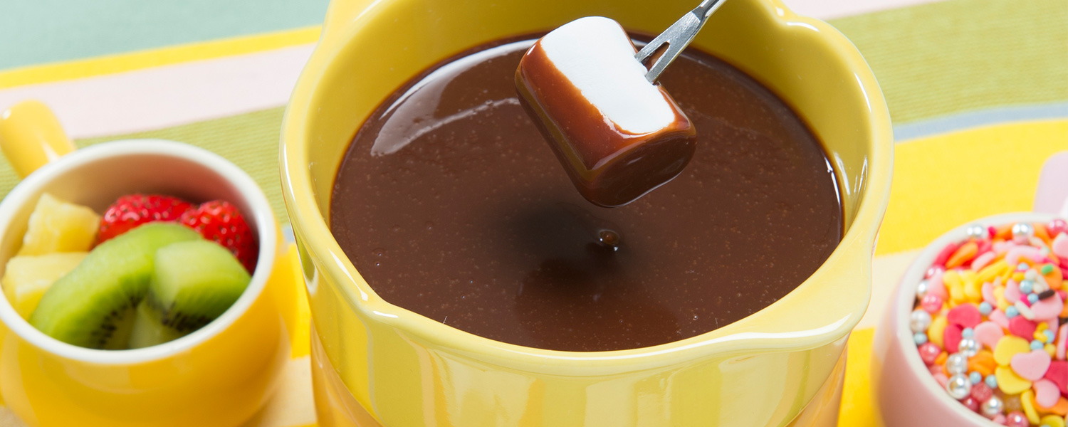 チョコフォンデュ