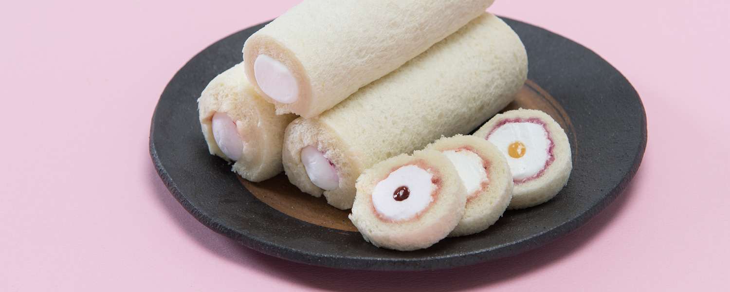 マシュマロの恵方巻ロール