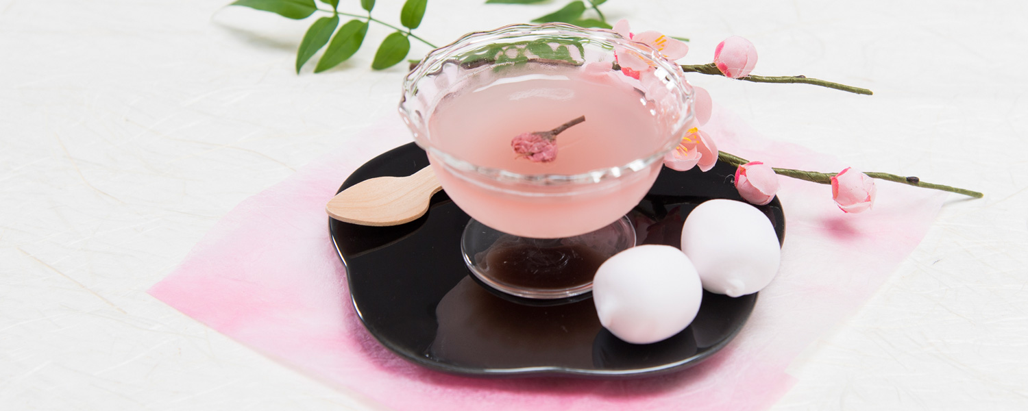 桜餅風味ゼリー